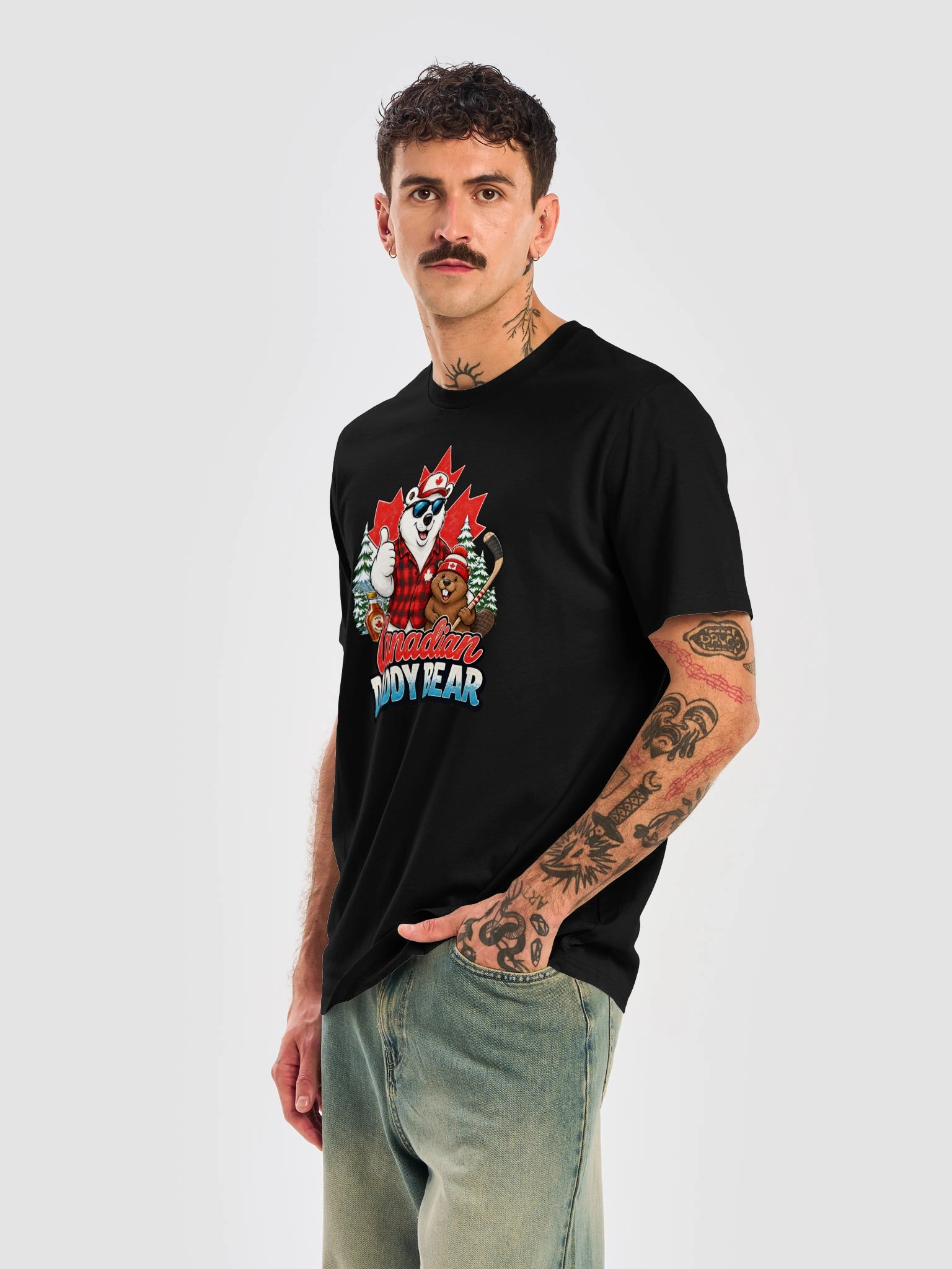 Canadian Daddy Bear - Polar Bear T-shirt product image (6)
