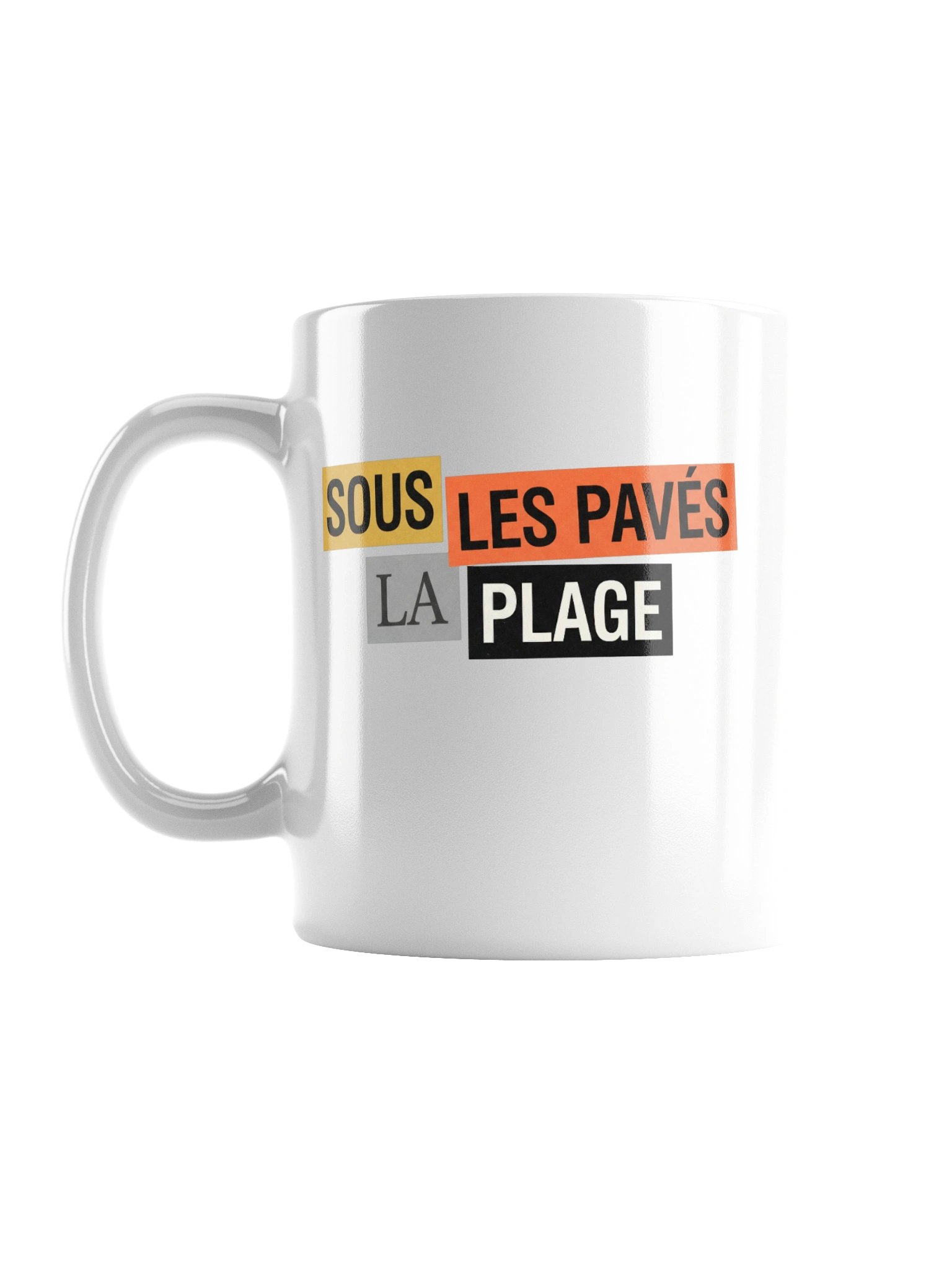 Art2Wear — Sous Les Pavés La Plage — Ceramic Mug product image (2)