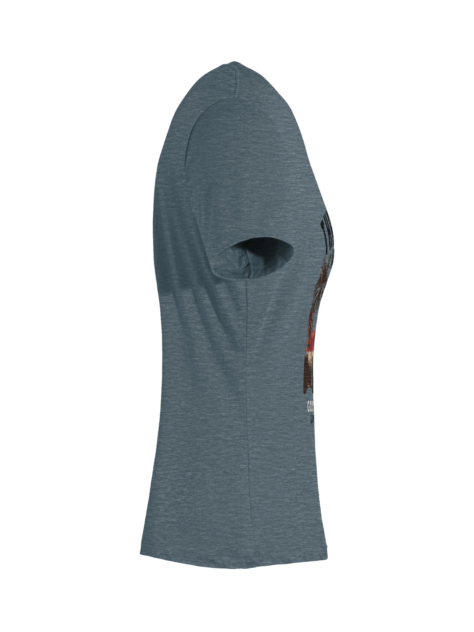 Throttle & Iron “Going Places” Women’s V-Neck Tee (3) Wheel product image (33)