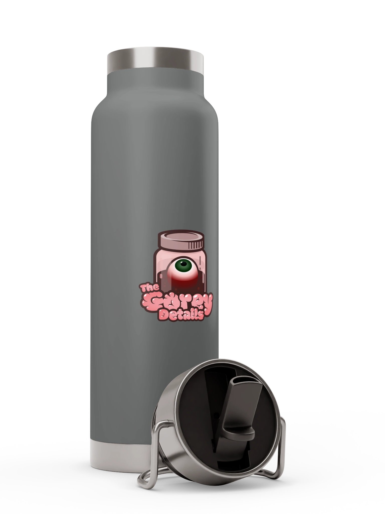 Thor Copper Vacuum Insulated Bottle with Straw Lid product image (30)