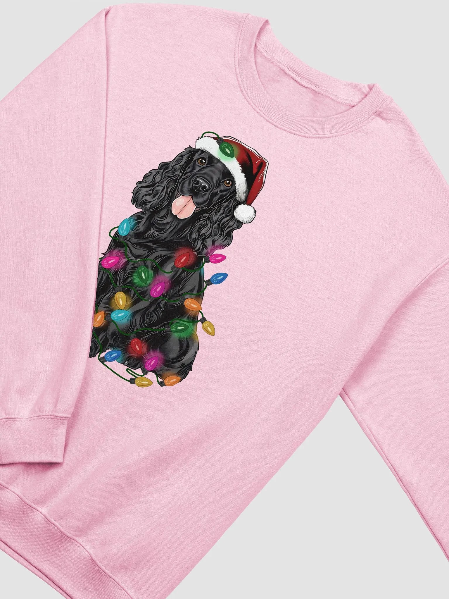 Funny Cocker Spaniel(Black) Christmas Sweatshirt product image (13)