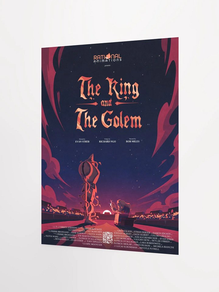 The King and The Golem - Poster product image (2)