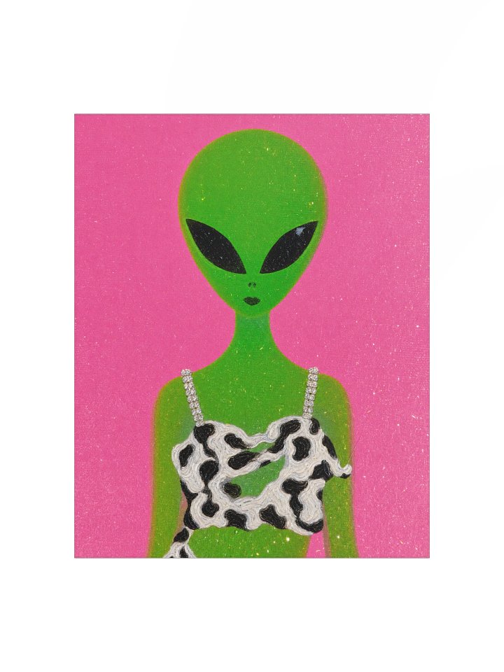 Sassy Alien 006 Matte Paper Poster product image (1)