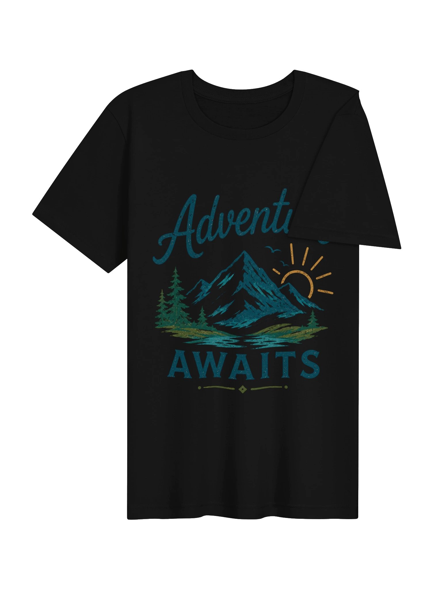 Adventure Awaits™ Vintage Camping & Travel T-Shirt product image (19)