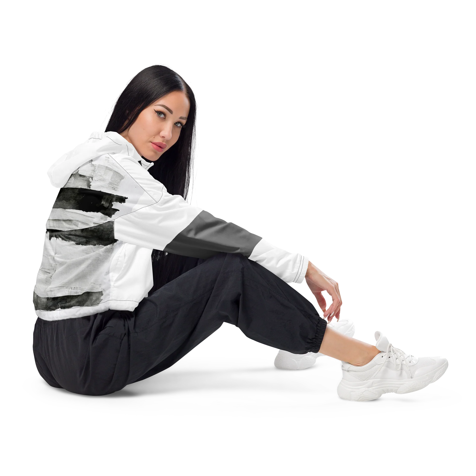 Women's Cropped Windbreaker product image (3)