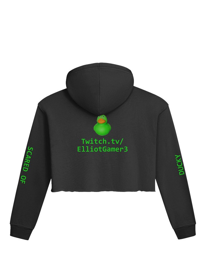 Ducky Issues Crop Hoodie product image (2)