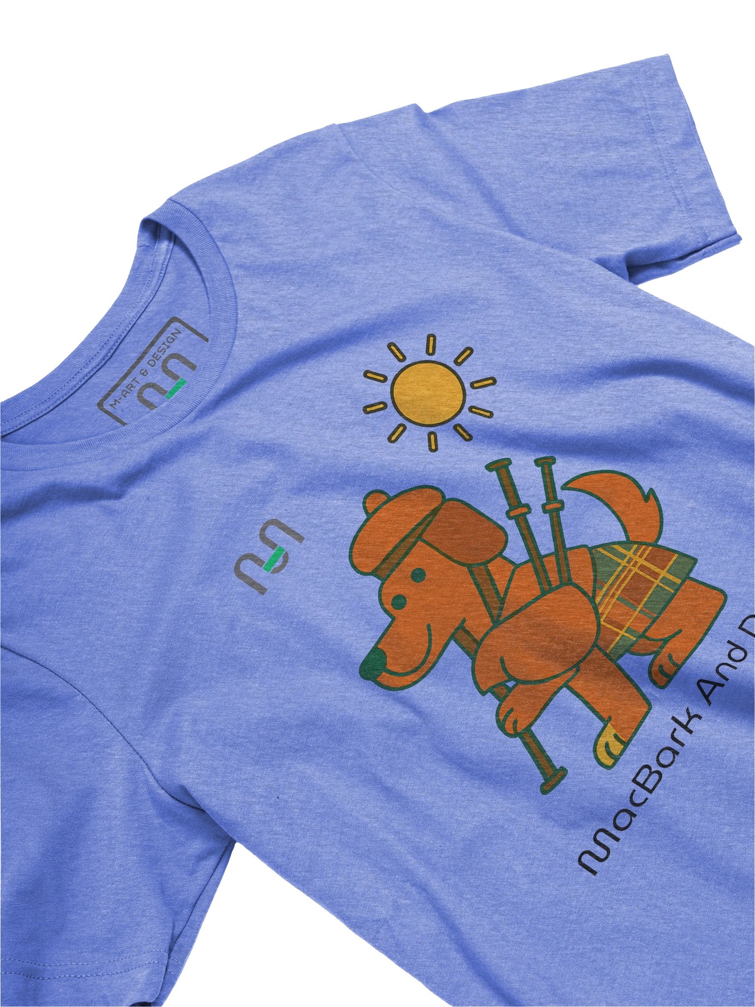 Highland Howler – Kilted Pup Tee – M Style - M-Art & Design product image (39)