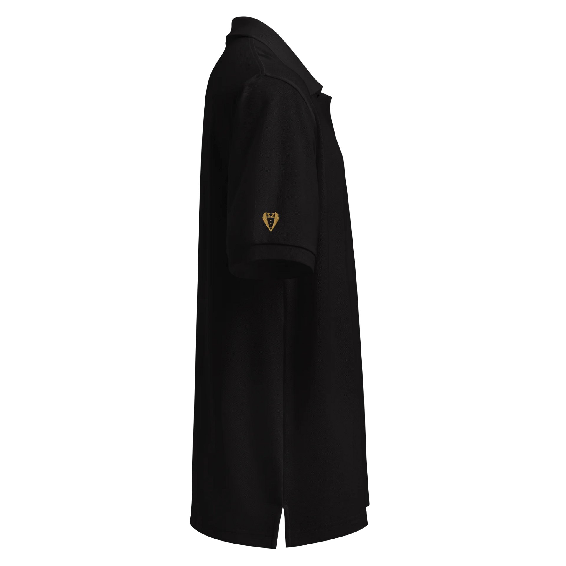 Setzera Embroidered Polo Shirt (Old Gold Thread) product image (4)