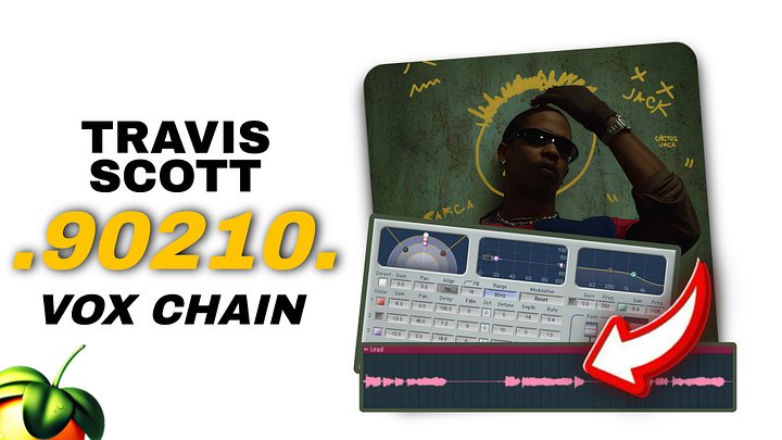 Travis Scott “90210” Vocal Effects Template – FL Studio Edition product image (1)