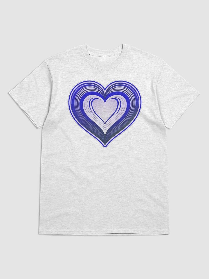Novelty Blue Hearts Tee product image (10)