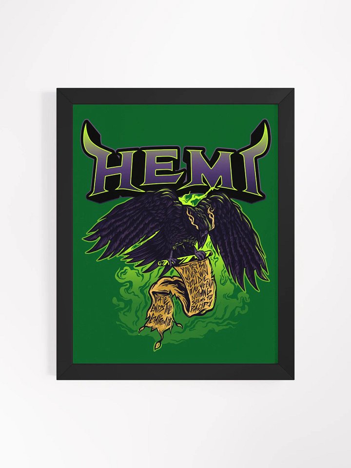 Nevermore Framed Matte Poster product image (1)