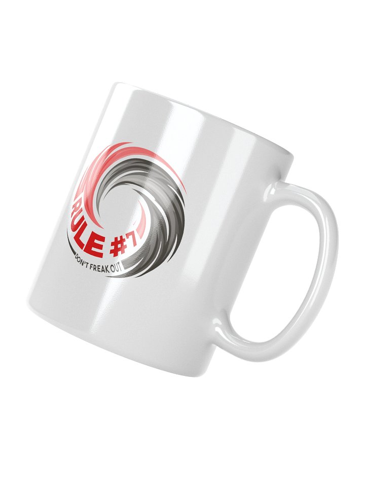 Rule #7 Mug Pewter and Red product image (2)