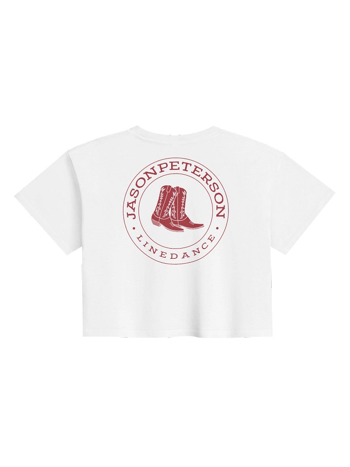 Classic Logo - Red Crop T product image (2)