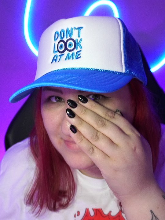 Don't Look At Me! Trucker Hat product image (2)