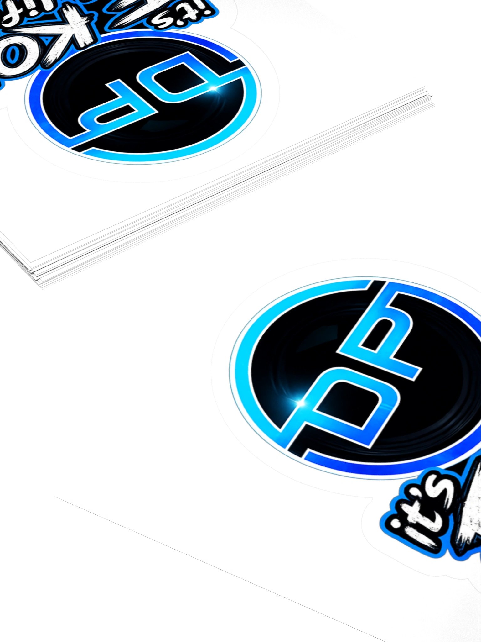 Its F KOU 4 life DP logo 3" x 3" sticker product image (4)