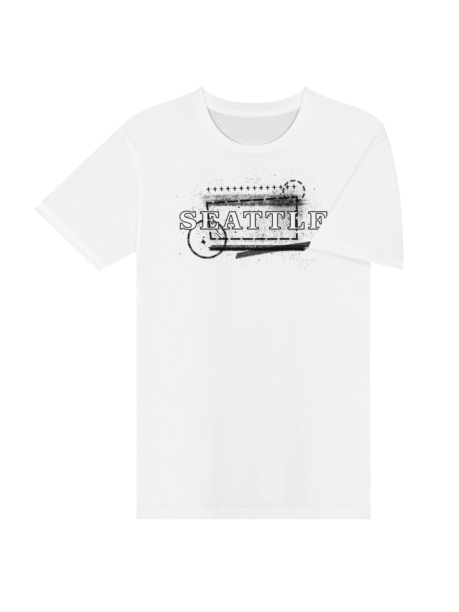 Grunge Seattle Distressed T-Shirt product image (4)
