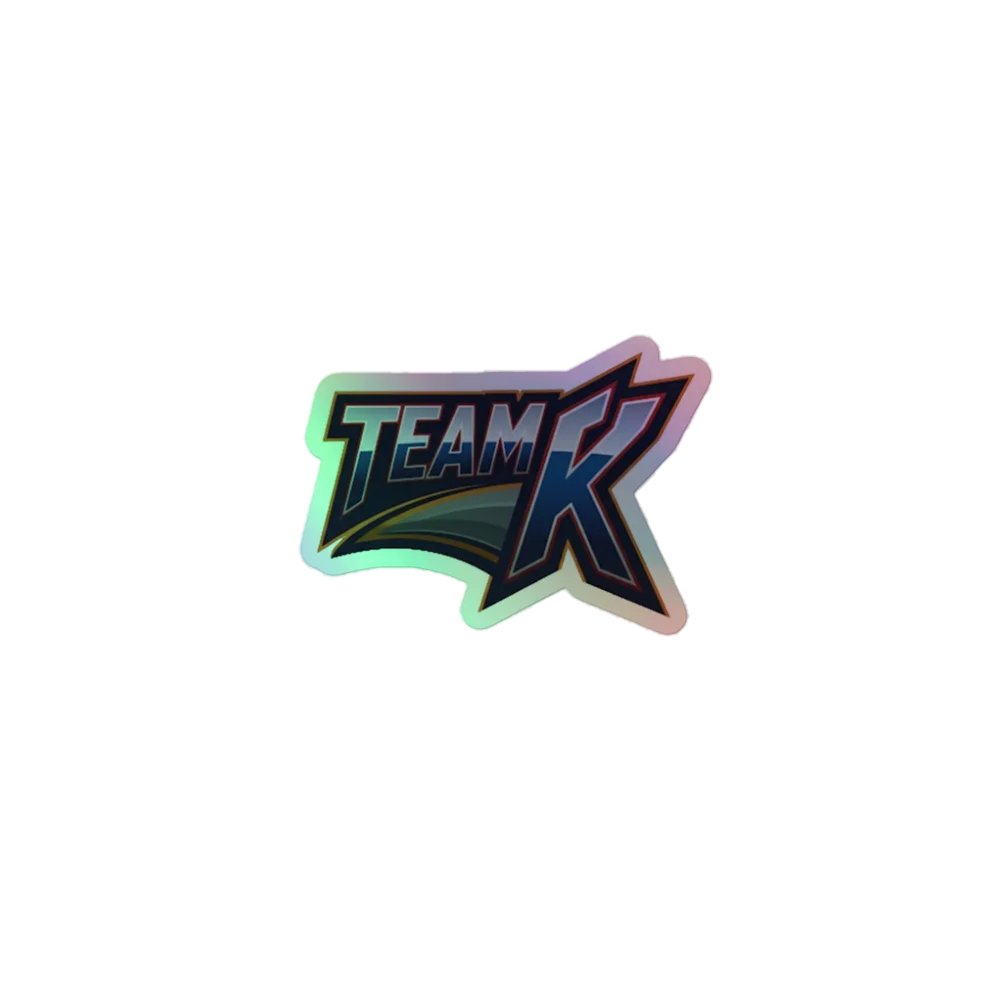Team K (V-2) STICKERS HOLOGRAPHIC" STICKERS product image (1)