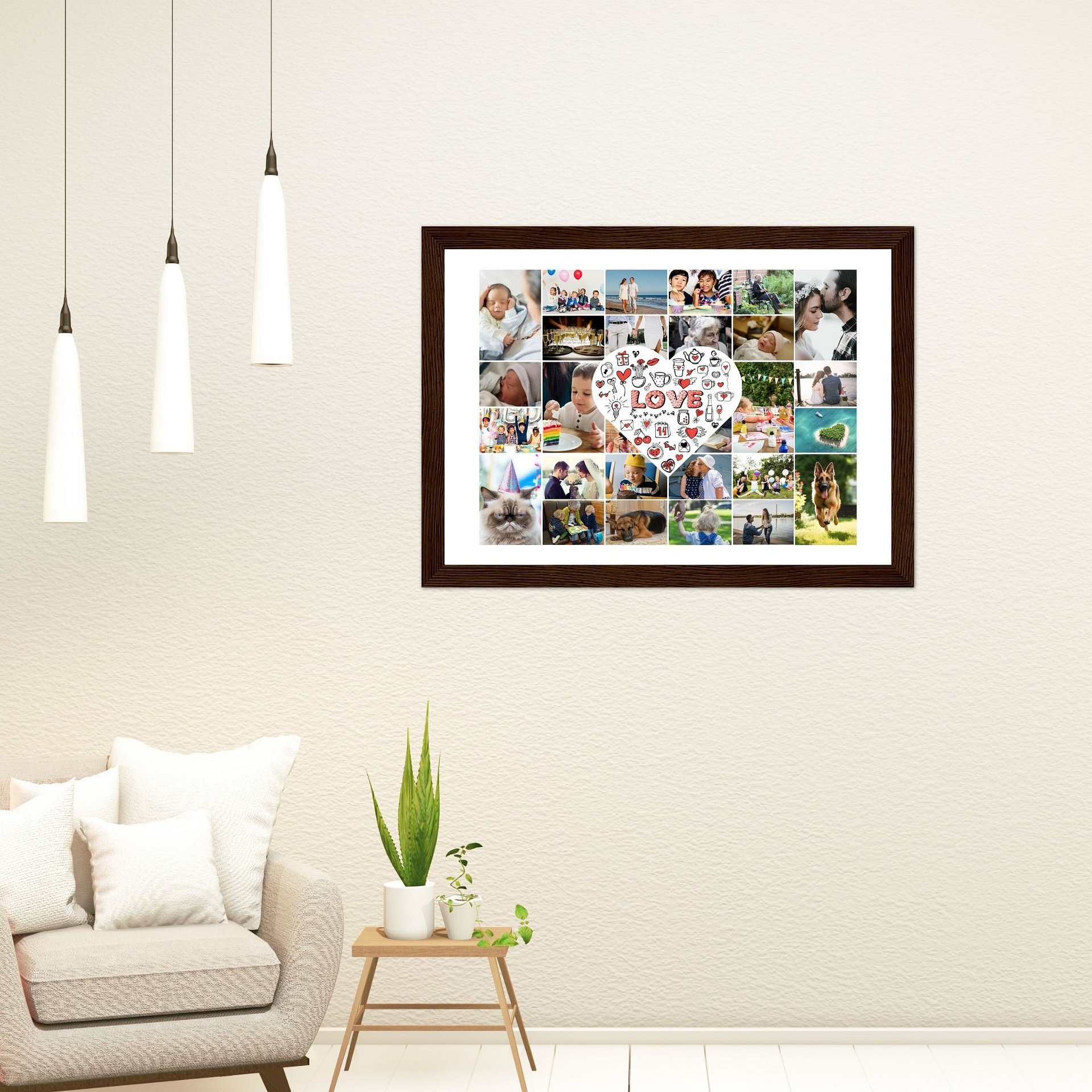Love Themed Photo Collage Canva Template product image (7)