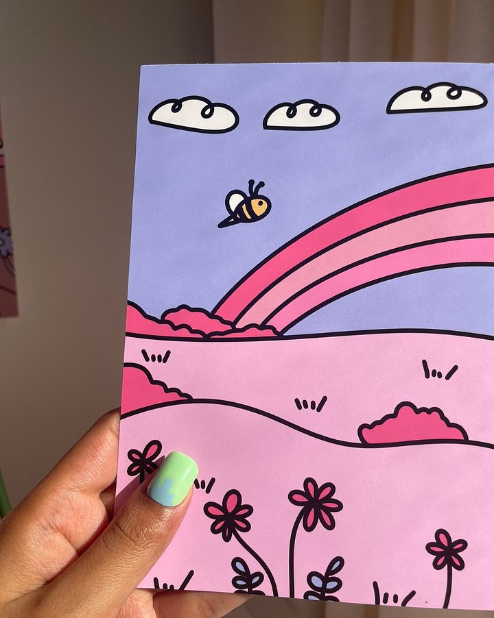 Bees Print product image (2)
