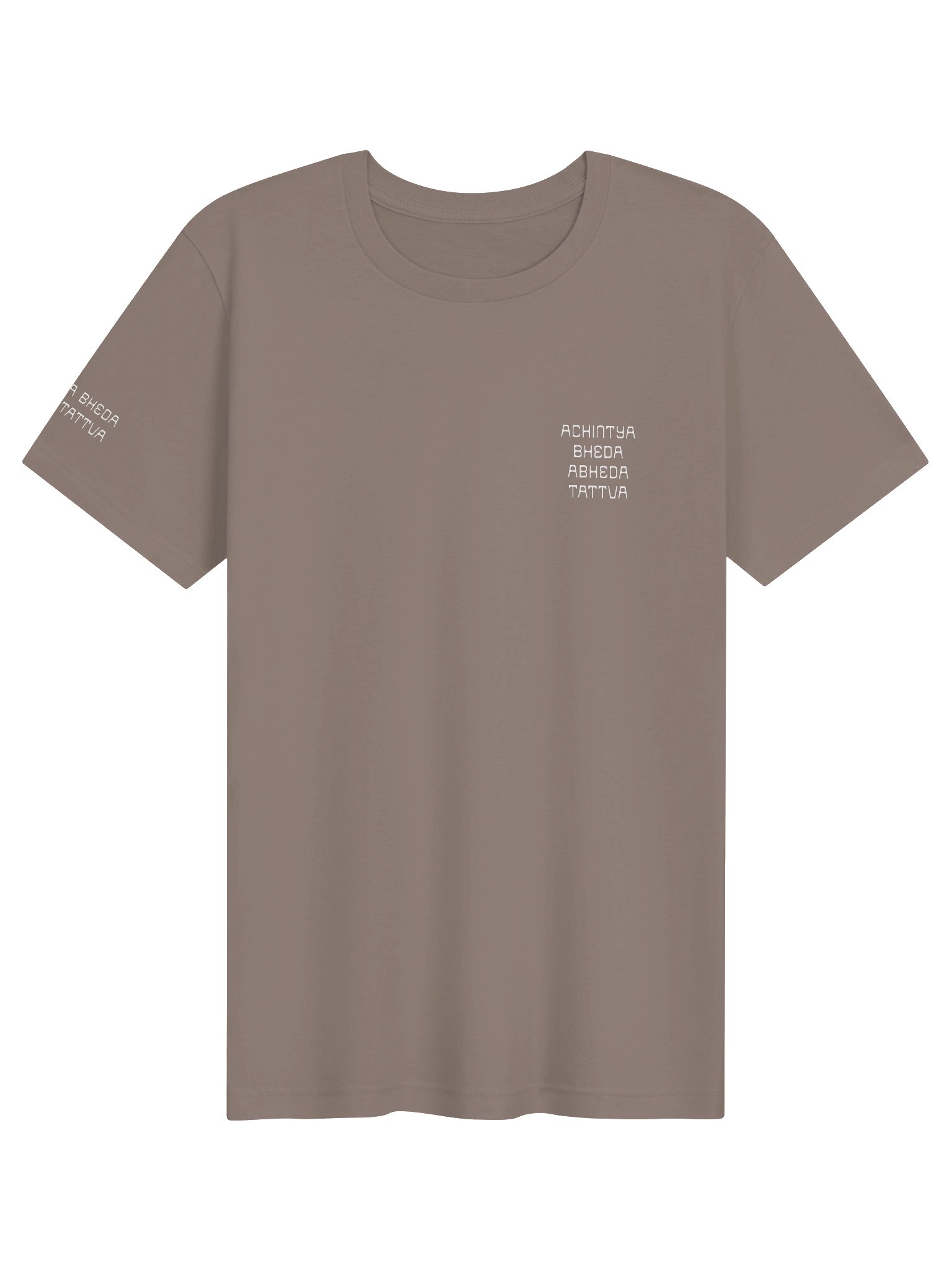 achintya bheda abheda tattva tee - white artwork product image (1)