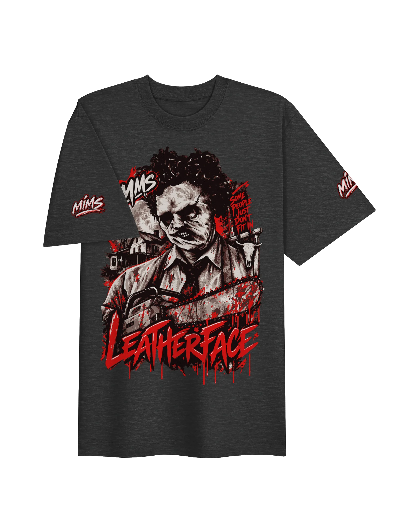 Leatherface Horror Graphic Tee product image (7)