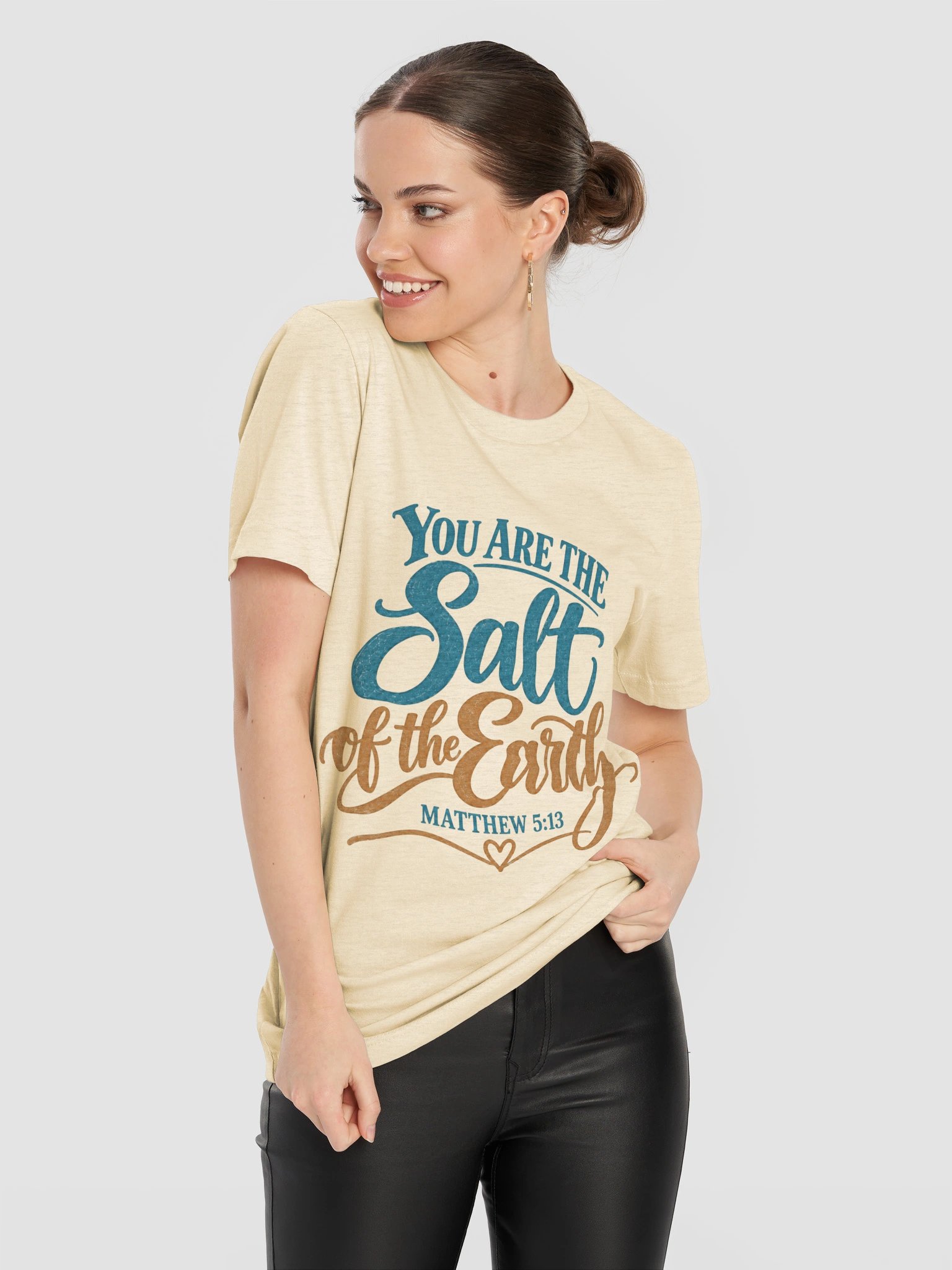 You Are The Salt of the Earth Matthew 5:13 Unisex Christian T-Shirt product image (2)