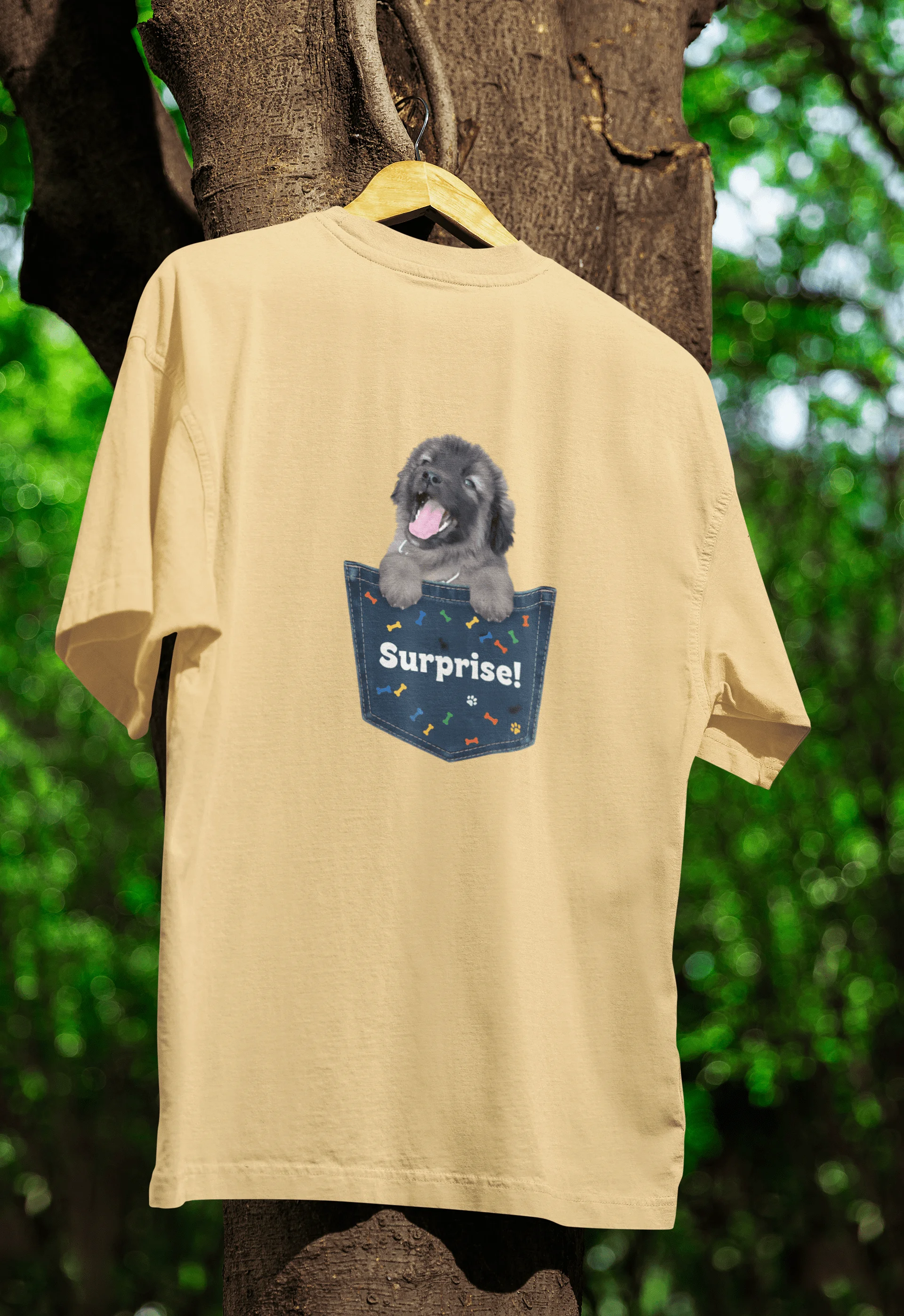 Surprise Pocket Puppy Shirt product image (7)