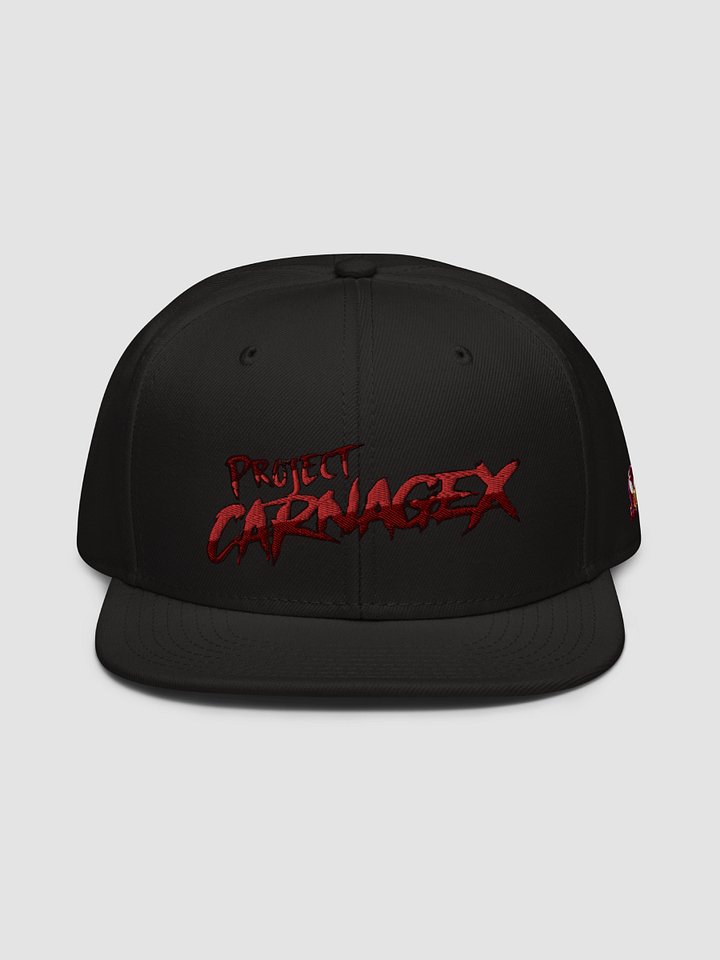 [projectcarnagex] Otto Wool Blend Snapback Cap Otto Cap 125-978 product image (1)
