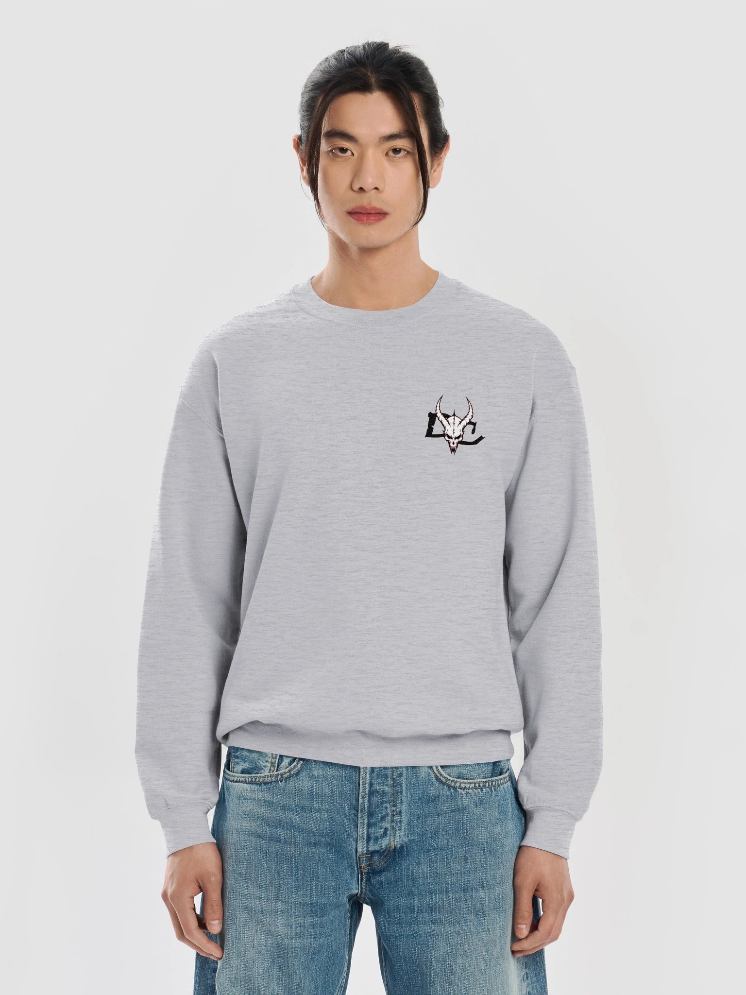Diabolic Horned Skull Crewneck product image (33)