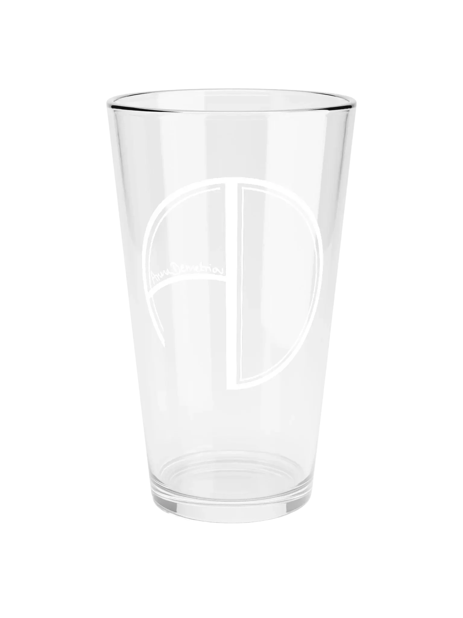 Logo Pint Glass product image (1)