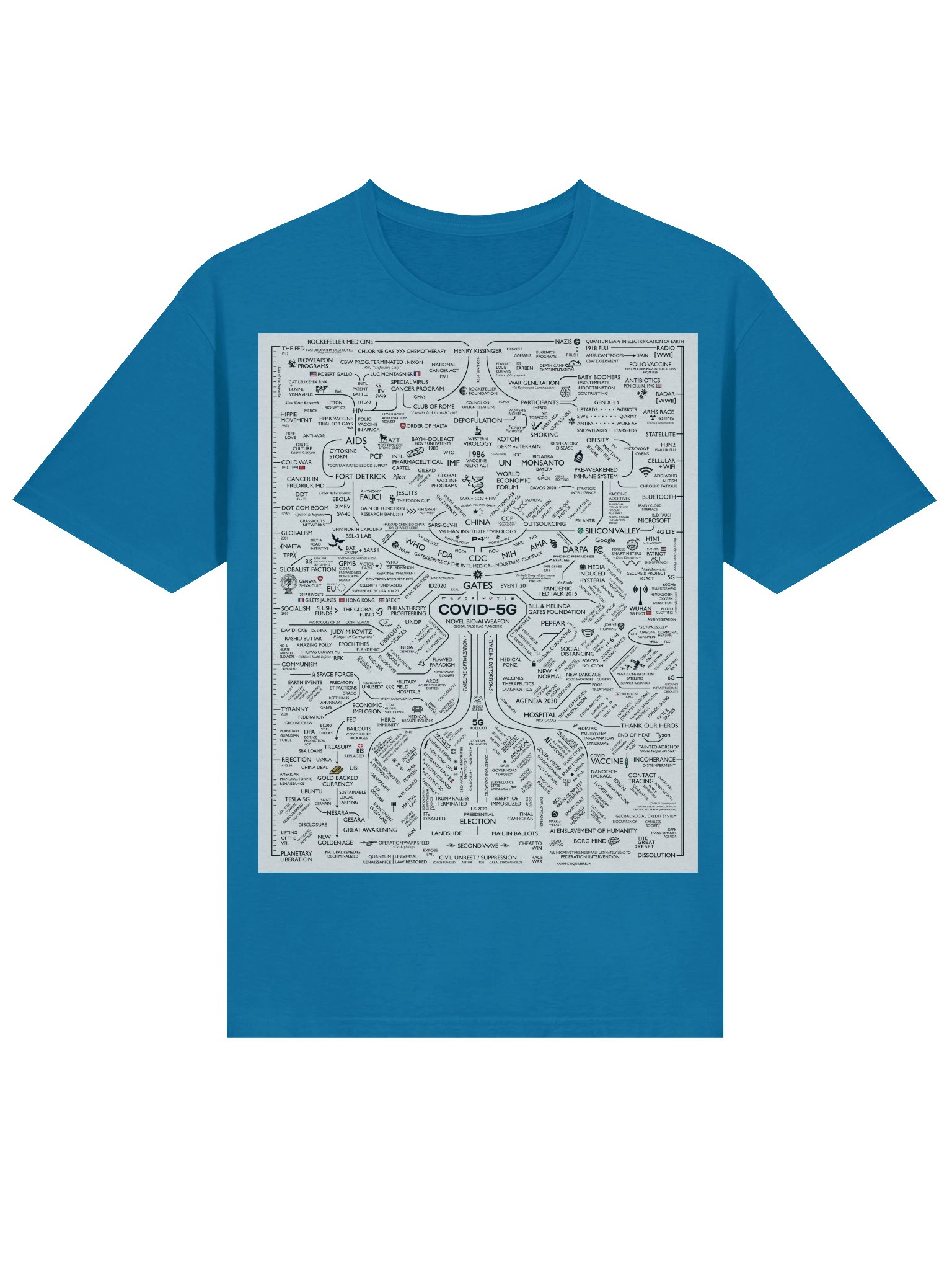 New World Order Map Men's Tee product image (1)