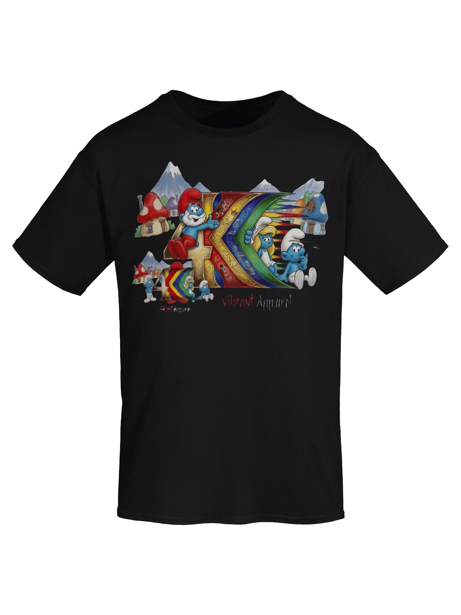 Vibrant Apparel "4K Smurf" Heavyweight Tee product image (57)