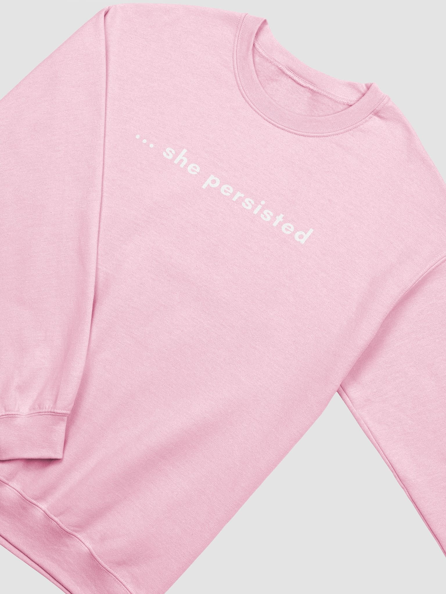 Crewneck Sweatshirt - "... she persisted" product image (1)