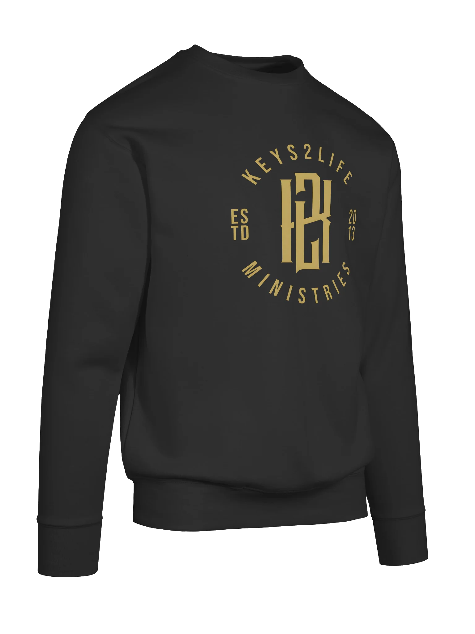 Keys2Life Ministries Gold Emblem Sweatshirt product image (65)