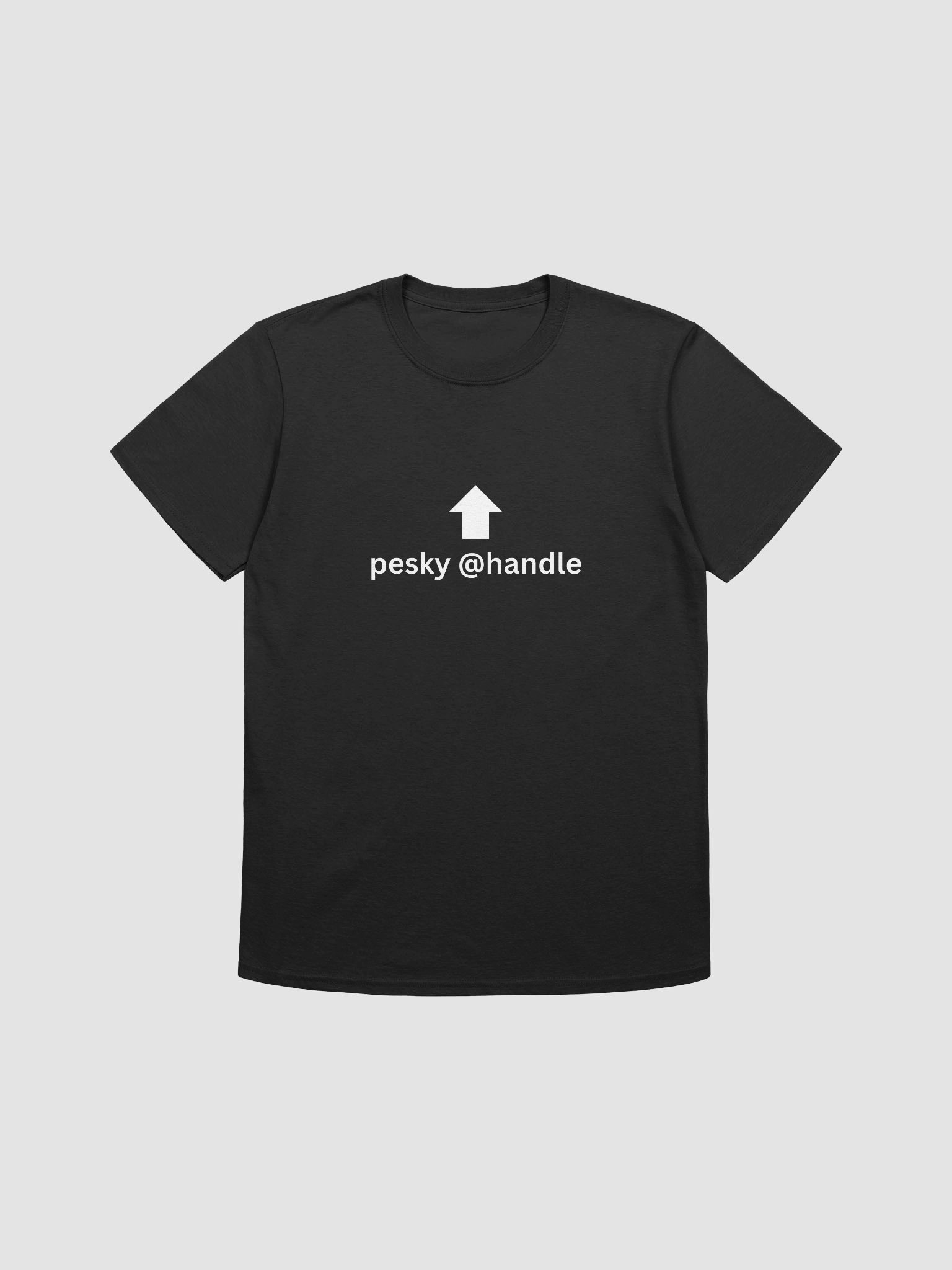 pesky @handle t-shirt product image (1)