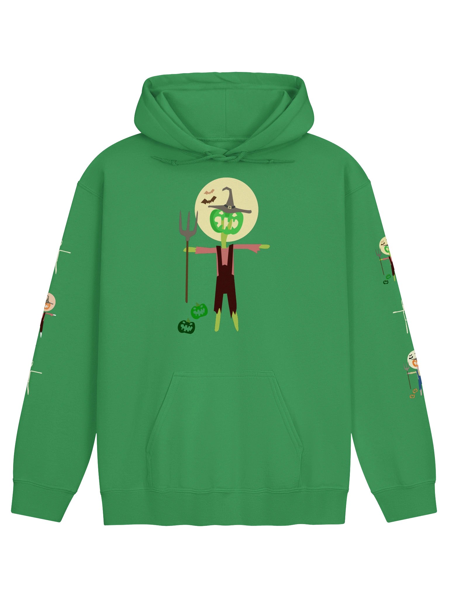 HANS DUVITIXOTE® Halloween Hoodie Green product image (9)