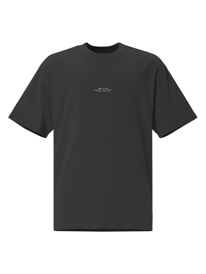 Ascend | Oversized Tee (Faded Black) product image (2)