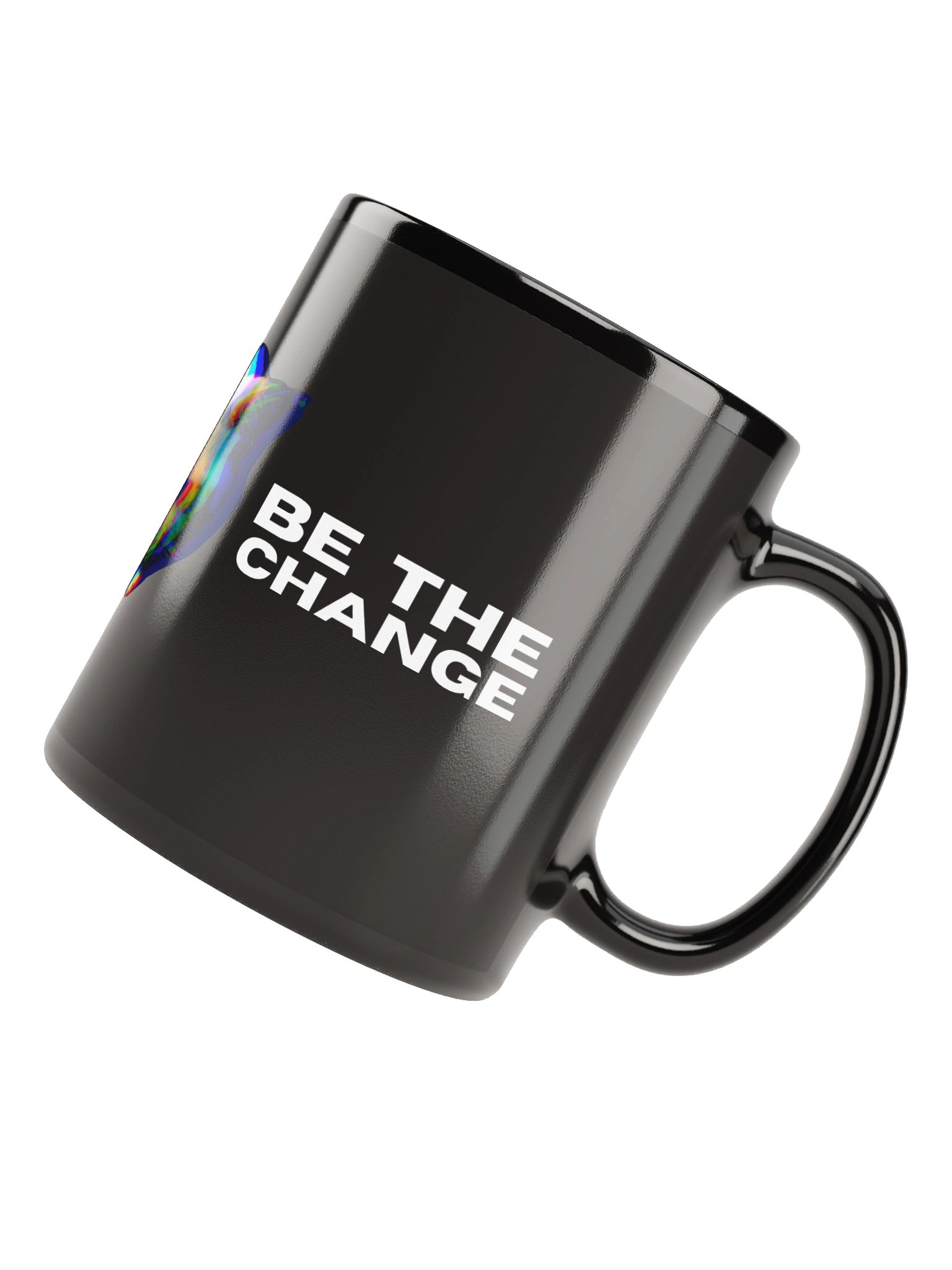BE THE CHANGE GLOSSY MUG product image (1)