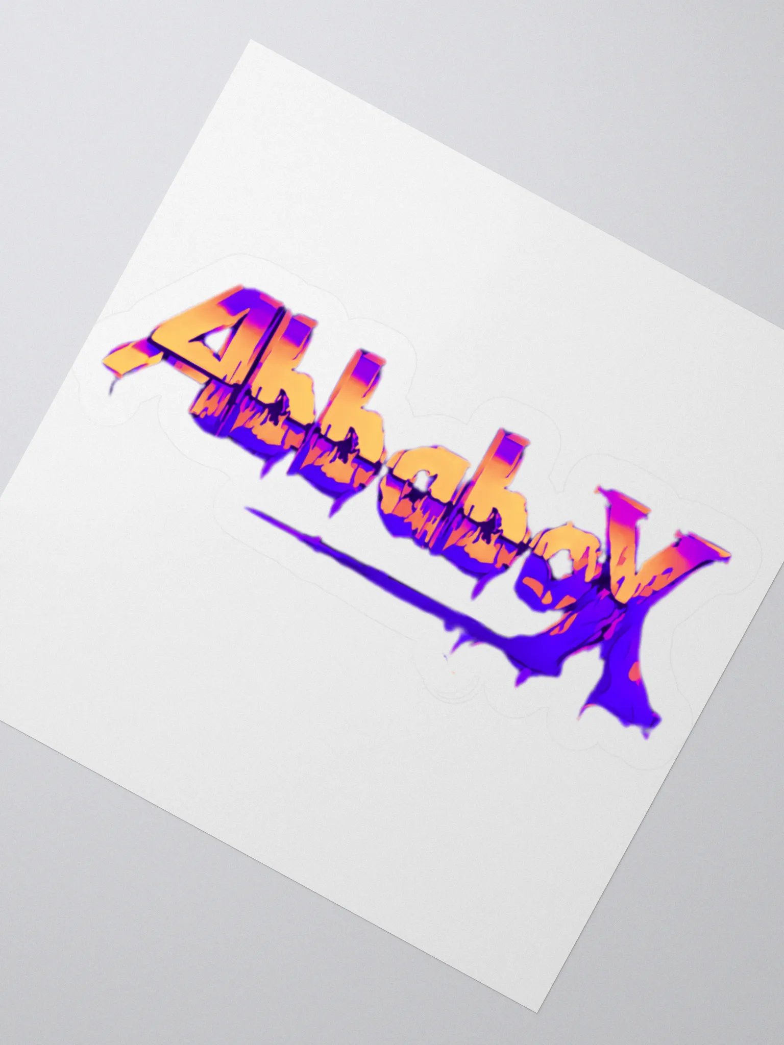 Abbabox NEW Logo -Sticker product image (4)