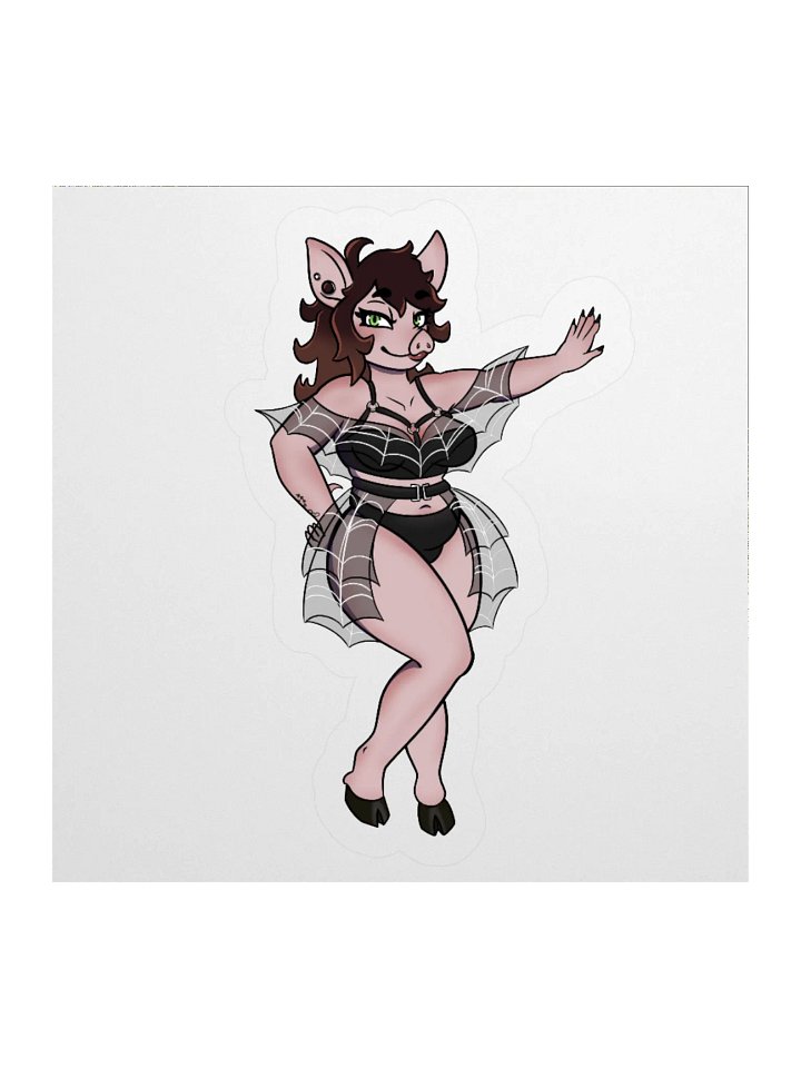 Piggy Pinup Sticker product image (1)