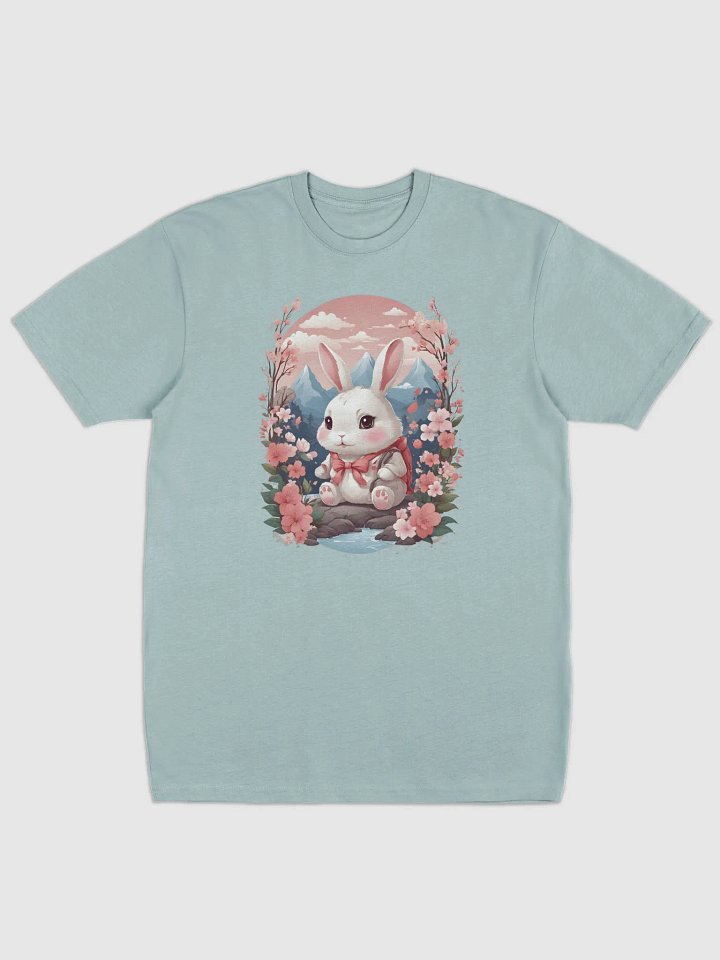 Kawaii Whimsical Floral Bunny Hoodie product image (2)