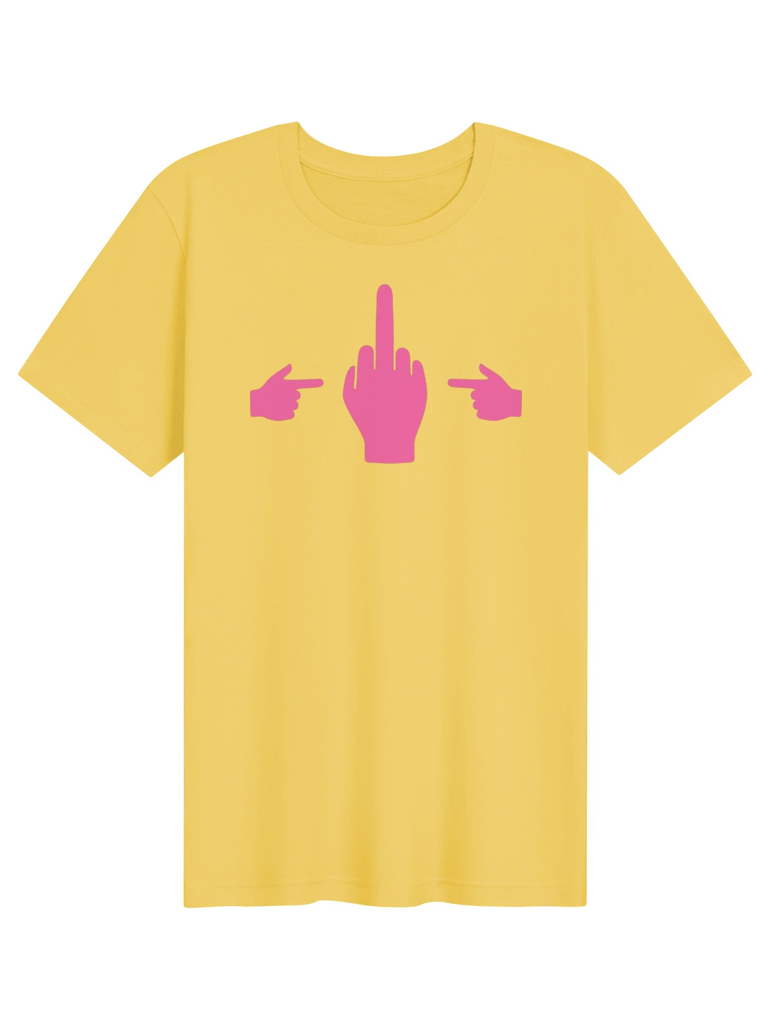 No Middle Finger Point ShopCo Pink Unisex Tee product image (1)