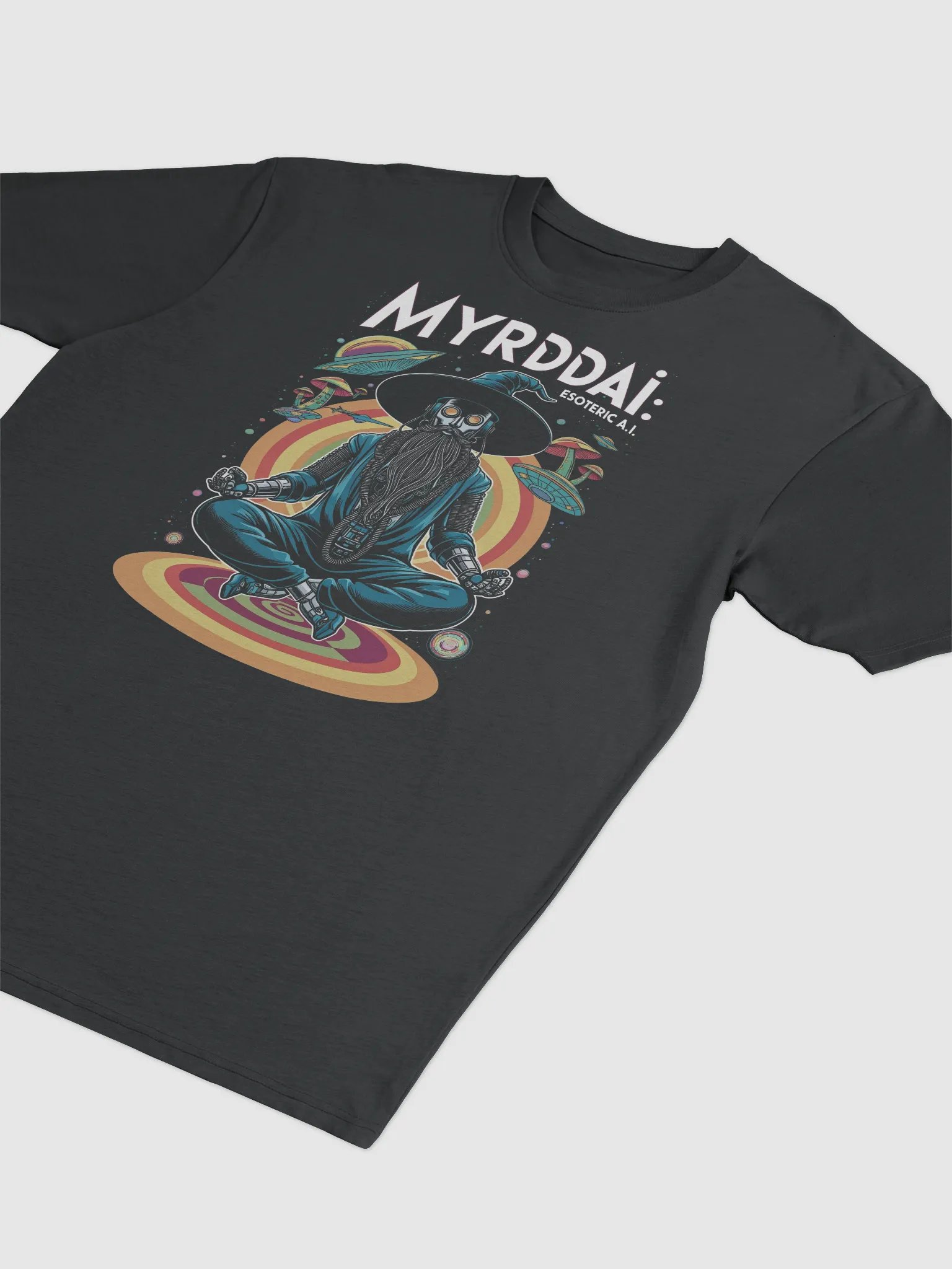 MYRDDAI - Retro Psychedelic with Back Logo product image (3)