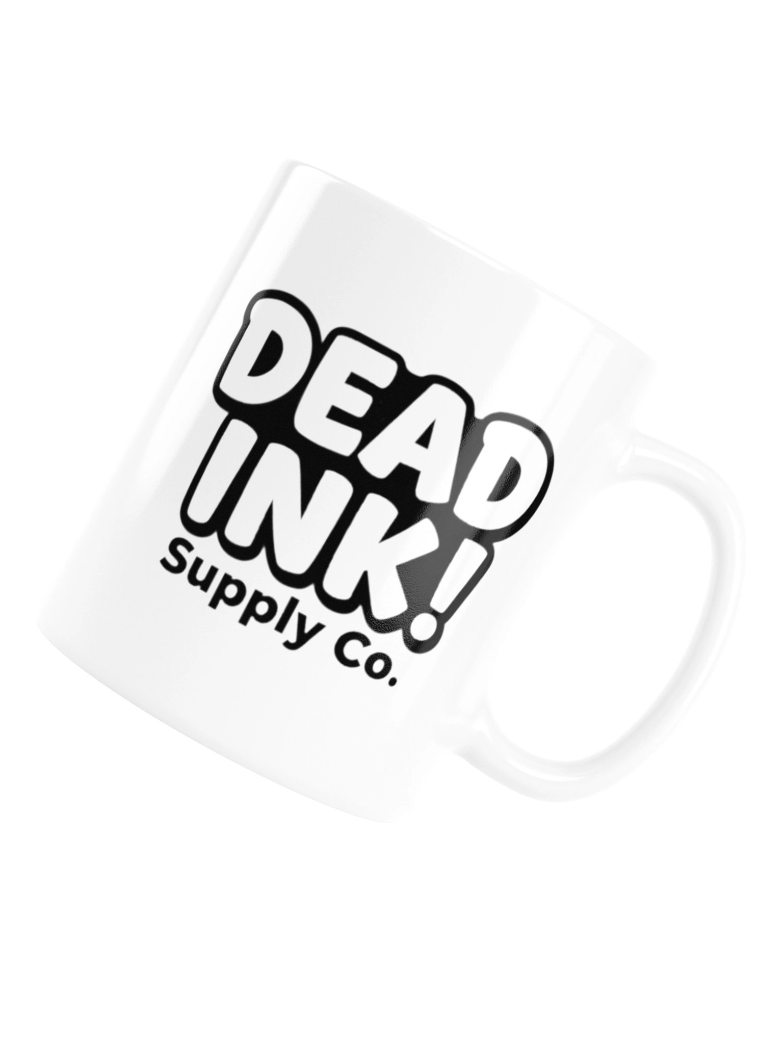 Dead Ink White Cat Mug product image (5)