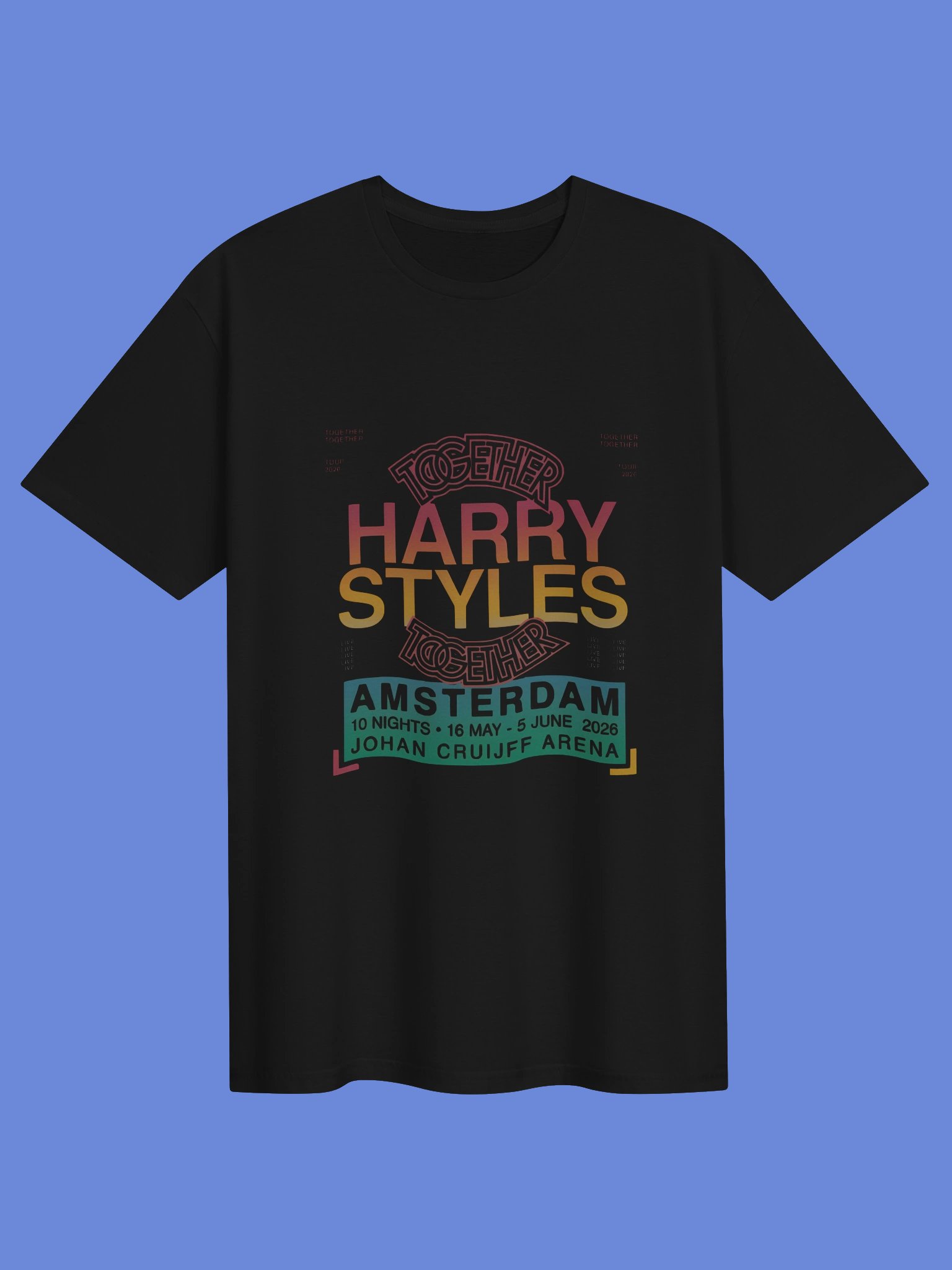 Harry Styles Together Together Tour 2026 Amsterdam Shirt product image (1)