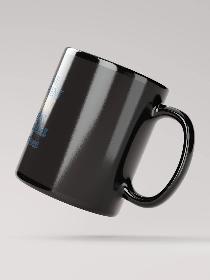 One Moment of Faith – Nichiren Buddhism Black Glossy Mug (11oz/15oz) product image (2)