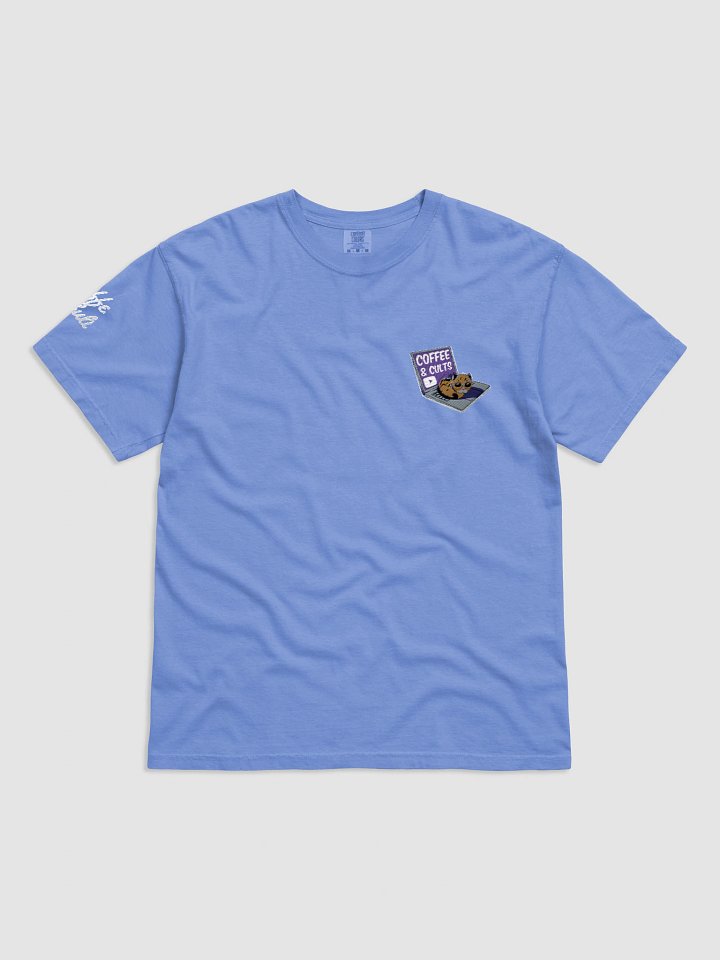 Super Soft Ms. Gloria Laptop Comfort Colors T-Shirt W/ Embroidered Design - Seven Color Options product image (5)