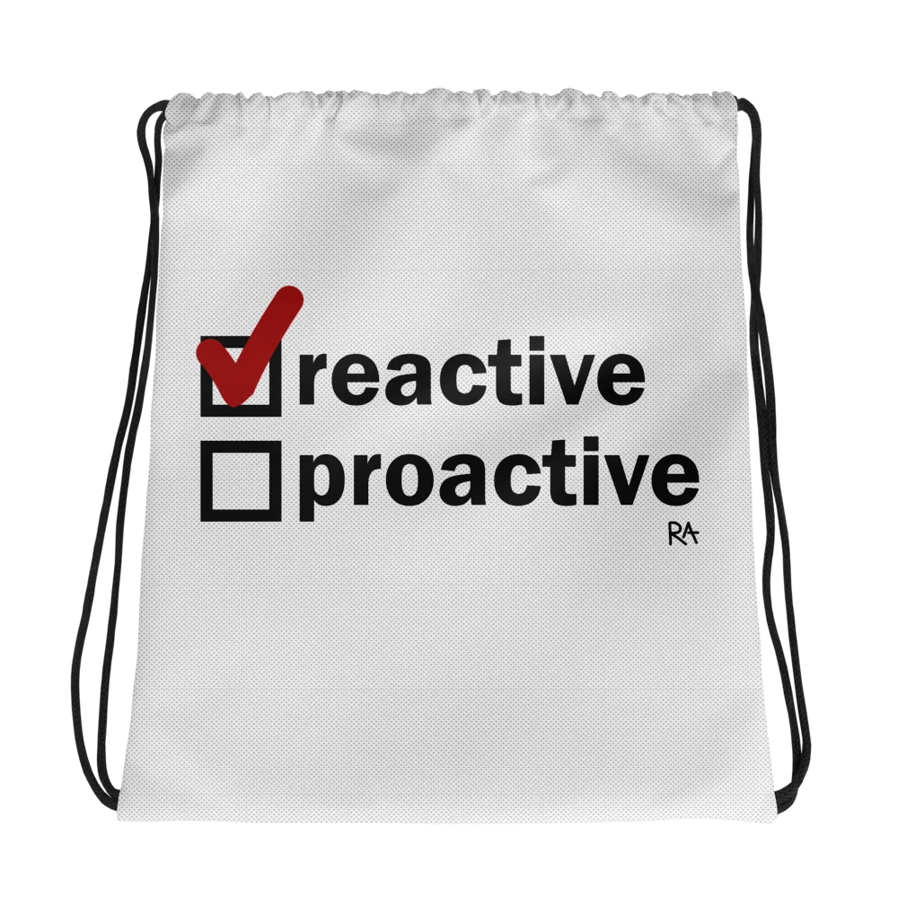 Reactive - Drawstring Bag product image (1)