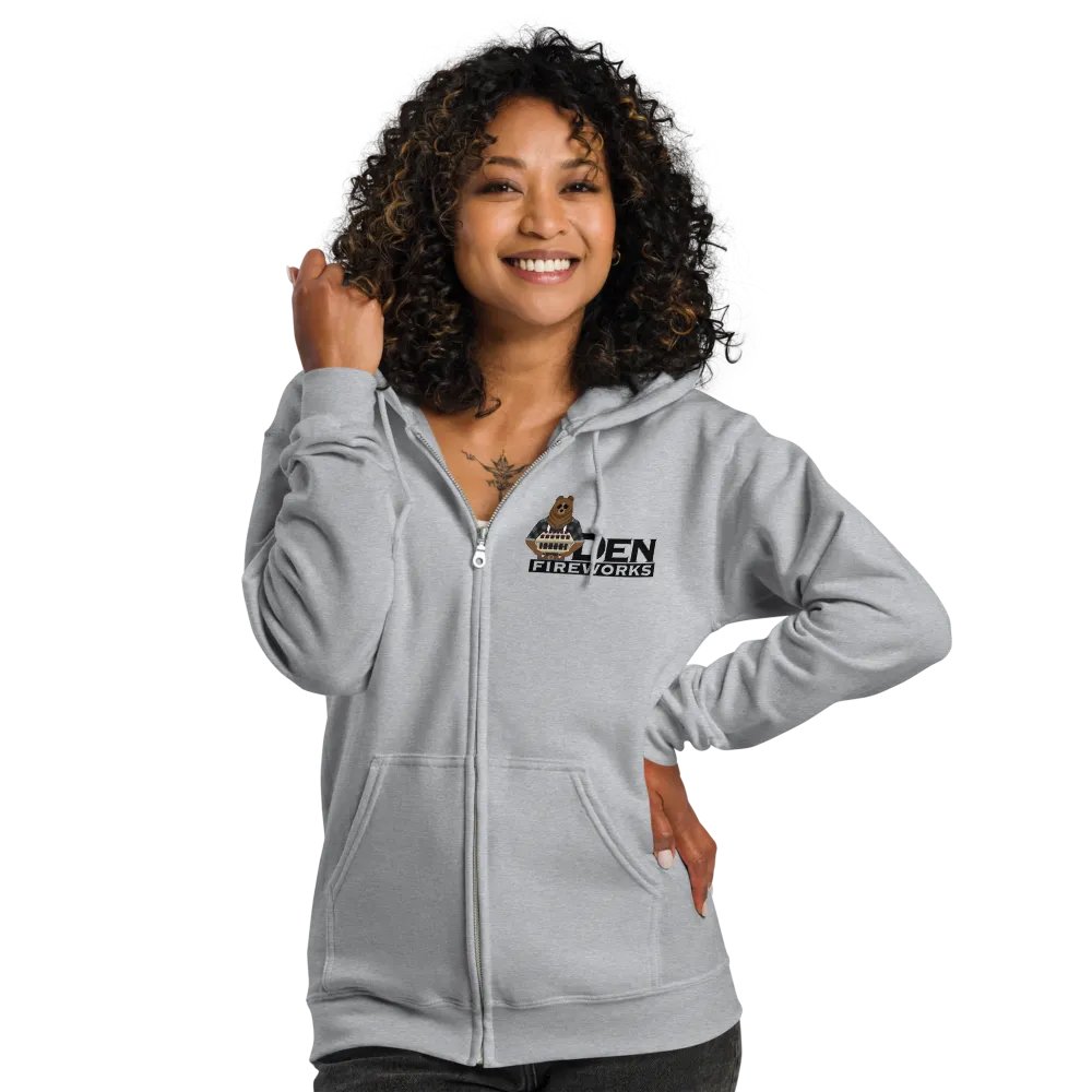 Stay warm with a Zip up Hoodie product image (5)