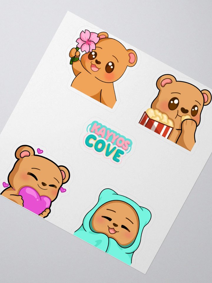 Bear Cub Sticker Sheet 🐻 product image (2)